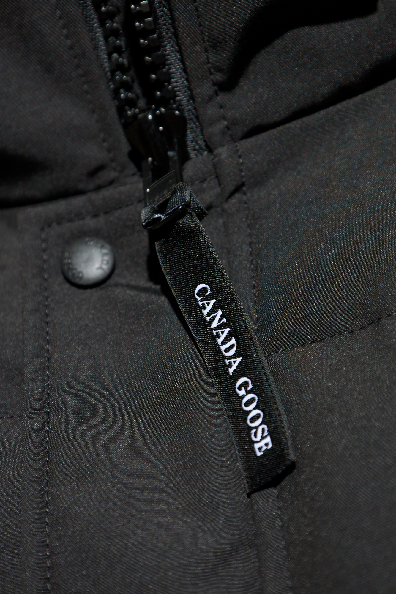 Canada goose zipper best sale